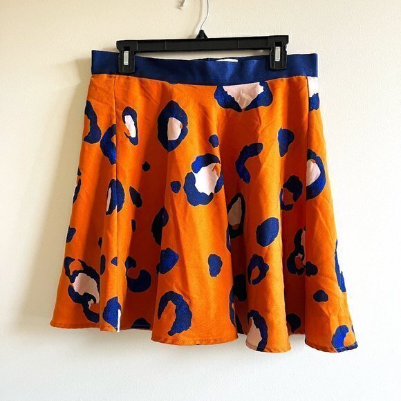 3.1 Phillip Lim for Target 20th Anniversary Skirt Animal Print Flare Lined Sz 12 - Picture 3 of 9